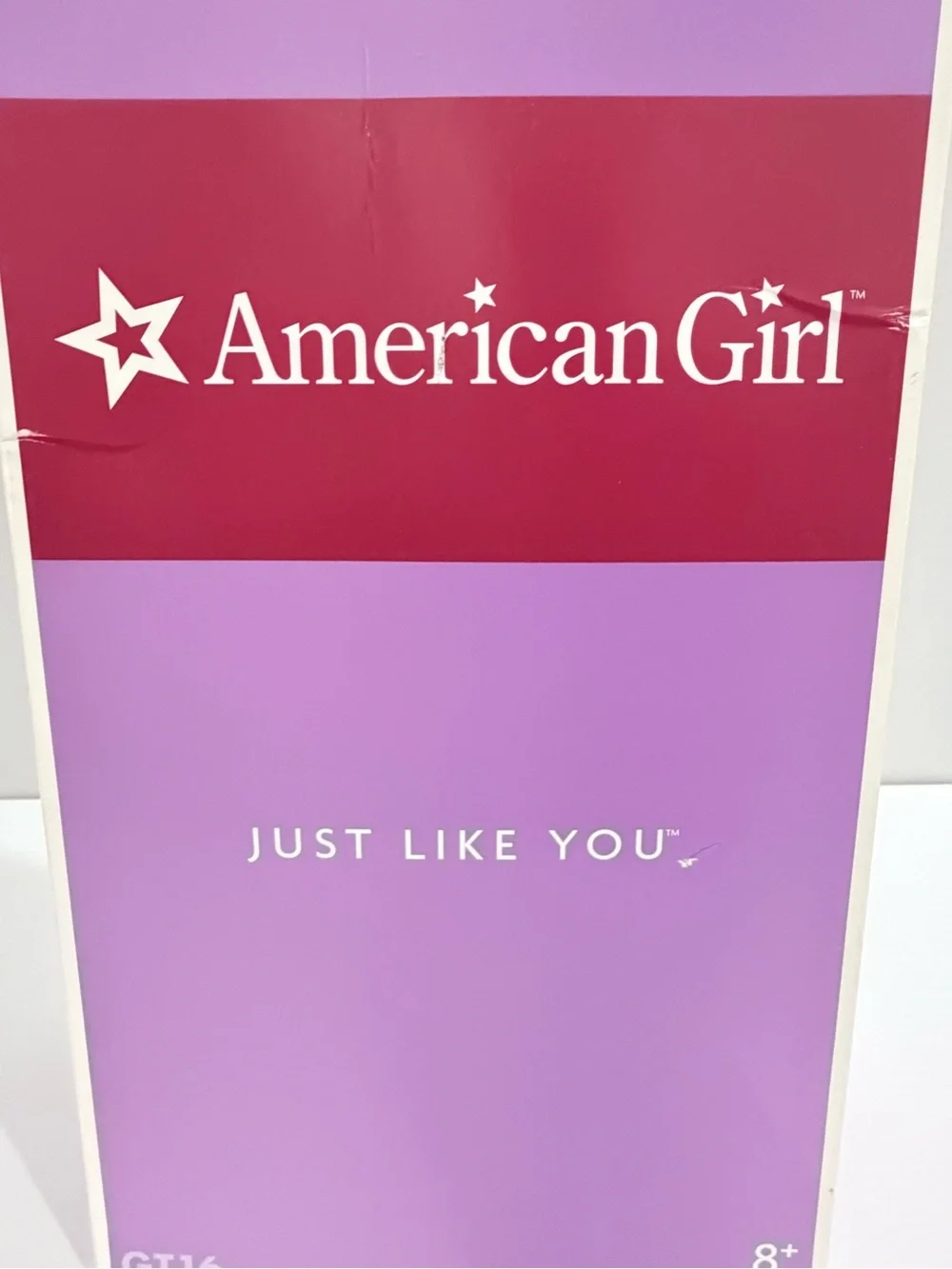 American Girl Brown-Haired Doll with Peach Bodysuit and White Undergarment